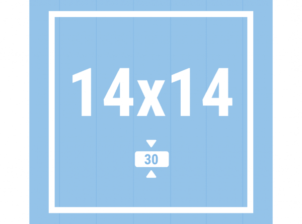 Ковер для спортивной гимнастики 14x14x30м